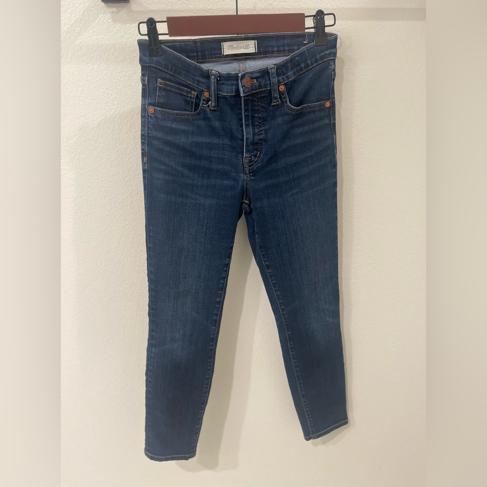 Madewell 9” Mid Rise Skinny Jeans 26